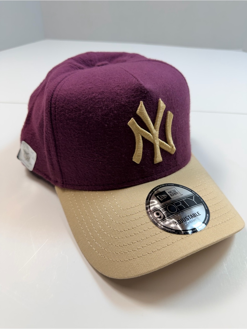 New Era New York Yankees Moleskin A frame 9FORTY snapback brand new